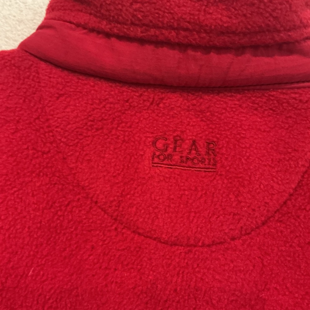 Vintage US Open 1997 Red Fleece Quarter Zip Pullover Men’s XL - Picture 5 of 8